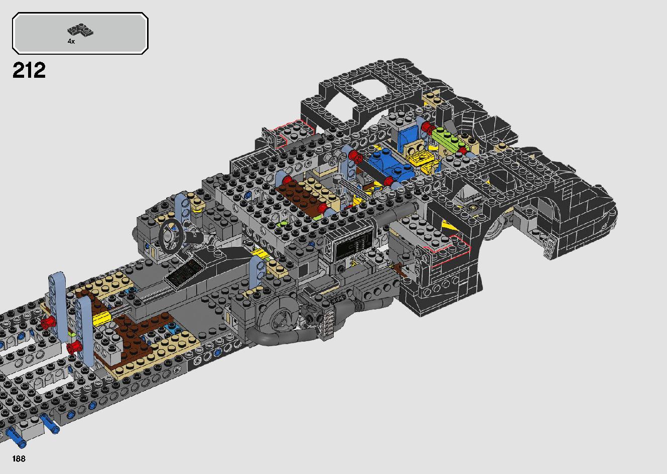 1989 Batmobile 76139 レゴの商品情報 レゴの説明書・組立方法 188 page