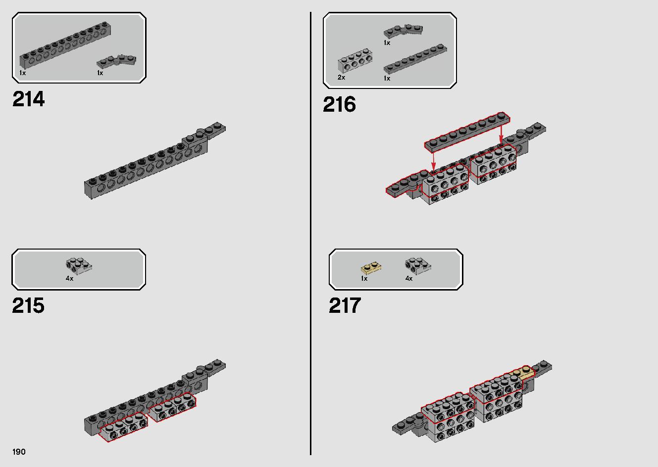 1989 Batmobile 76139 レゴの商品情報 レゴの説明書・組立方法 190 page
