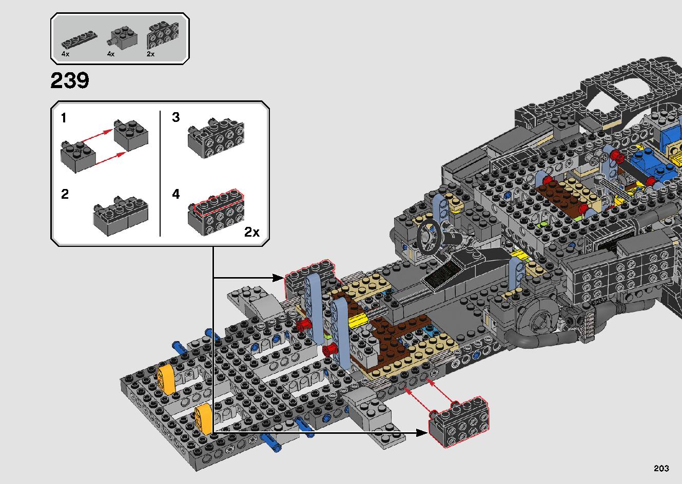1989 Batmobile 76139 レゴの商品情報 レゴの説明書・組立方法 203 page