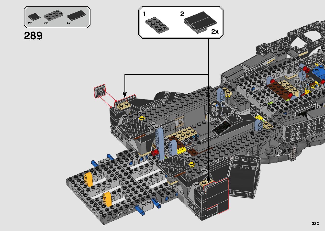 1989 Batmobile 76139 レゴの商品情報 レゴの説明書・組立方法 233 page