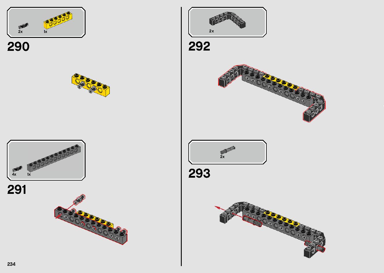 1989 Batmobile 76139 レゴの商品情報 レゴの説明書・組立方法 234 page