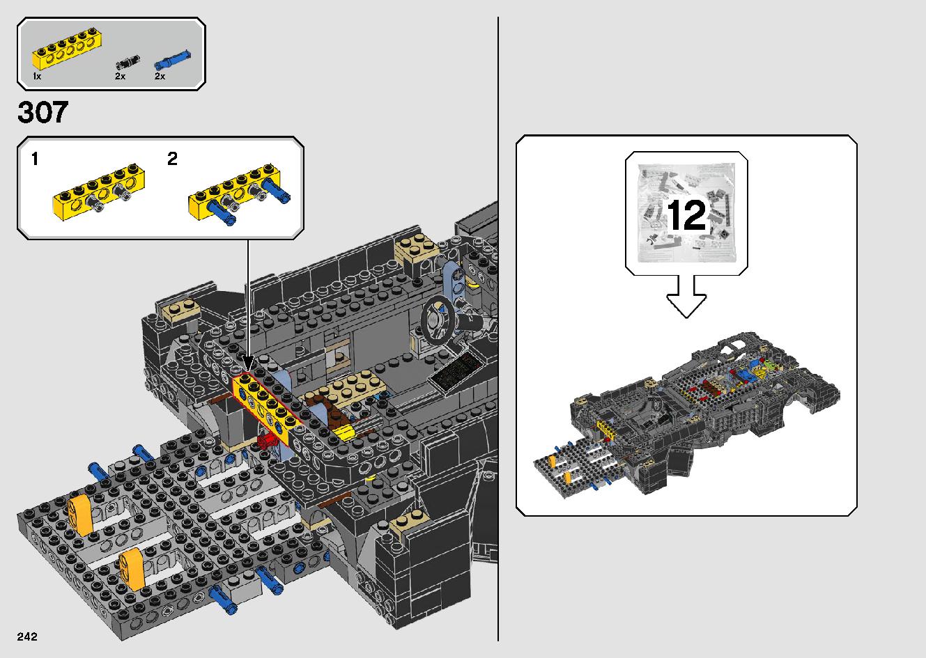 1989 Batmobile 76139 LEGO information LEGO instructions 242 page