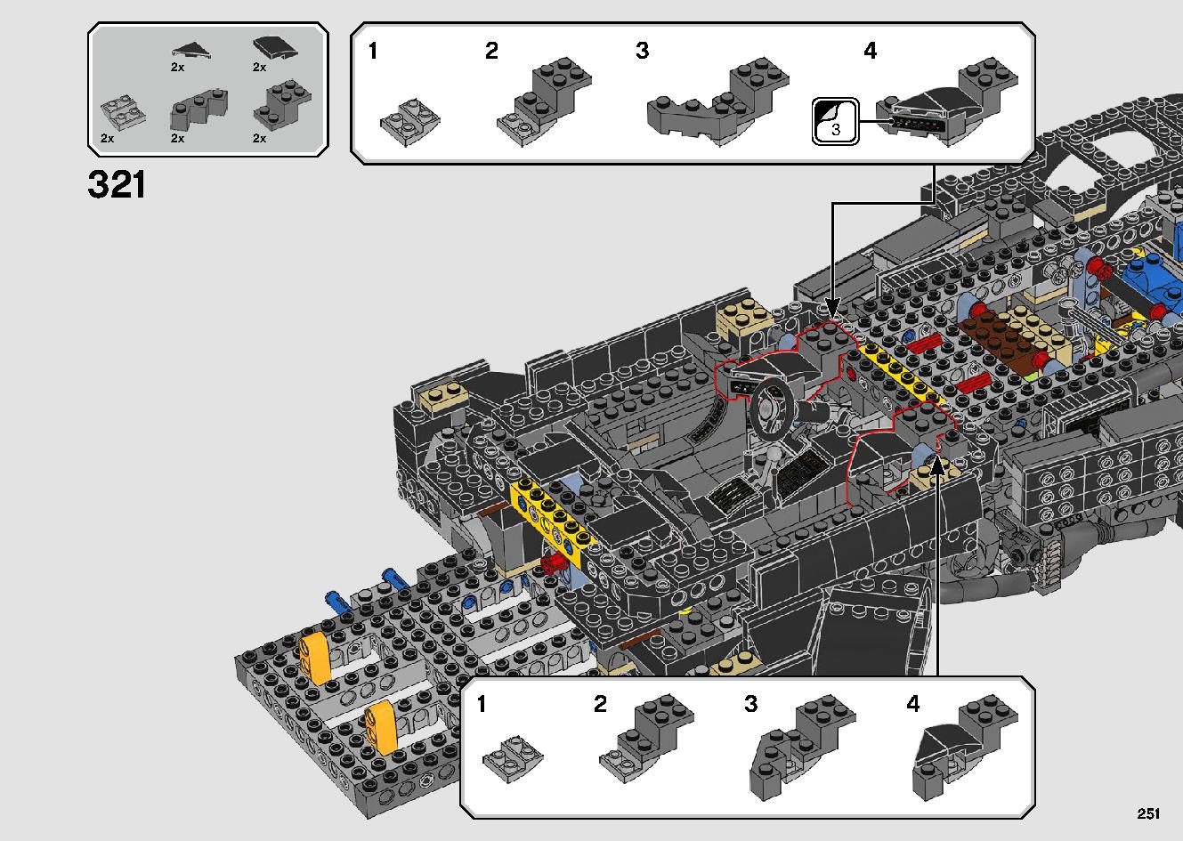 1989 Batmobile 76139 レゴの商品情報 レゴの説明書・組立方法 251 page