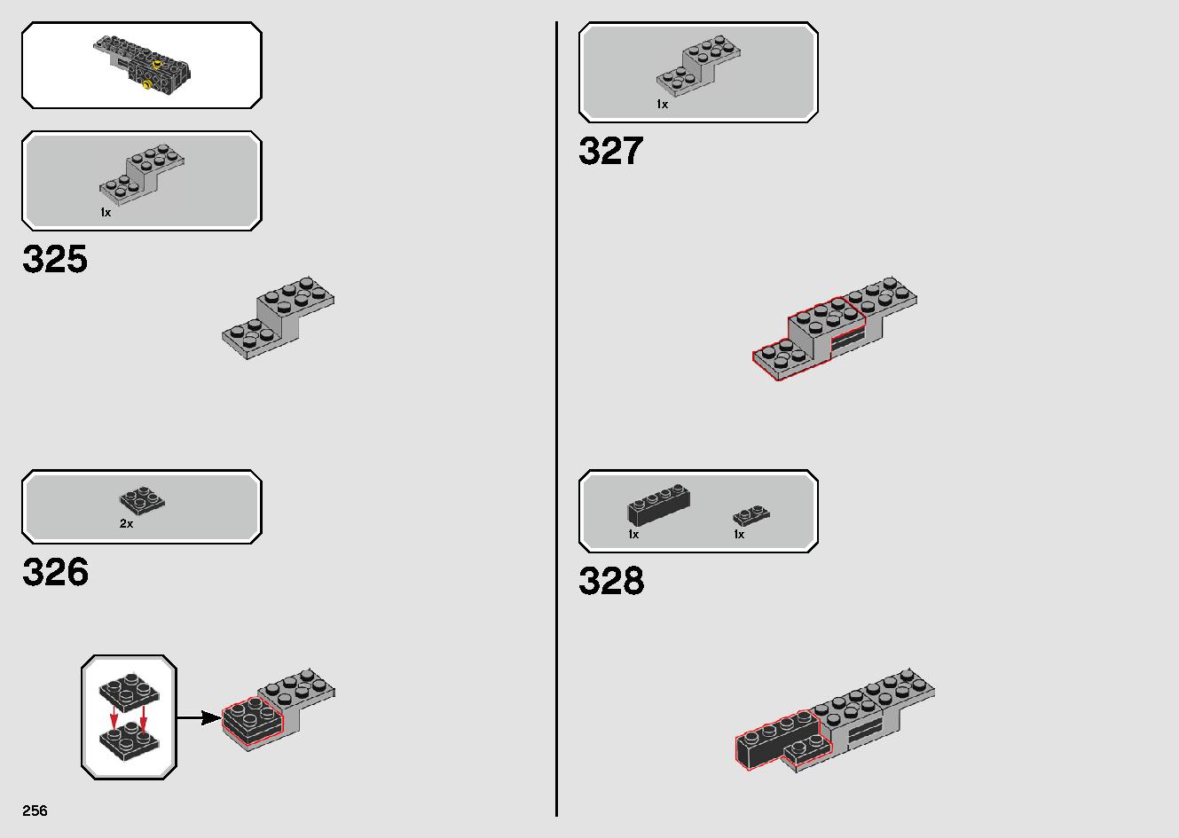 1989 Batmobile 76139 レゴの商品情報 レゴの説明書・組立方法 256 page