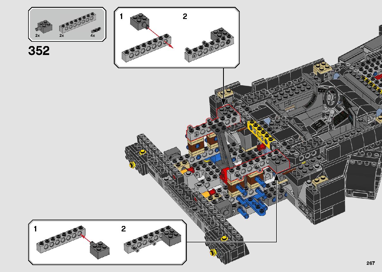 1989 Batmobile 76139 レゴの商品情報 レゴの説明書・組立方法 267 page