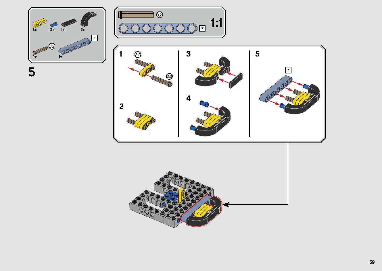 1989 Batmobile 76139 LEGO information LEGO instructions 59 page