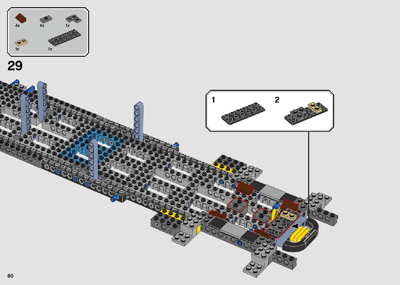 1989 Batmobile 76139 レゴの商品情報 レゴの説明書・組立方法 80 page