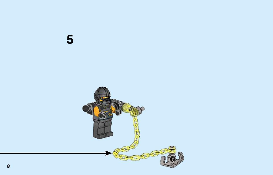 Avengers Speeder Bike Attack 76142 LEGO information LEGO instructions 8 page