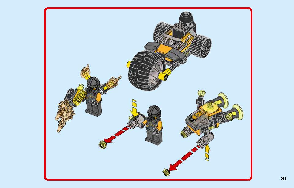 Avengers Truck Take-down 76143 LEGO information LEGO instructions 31 page