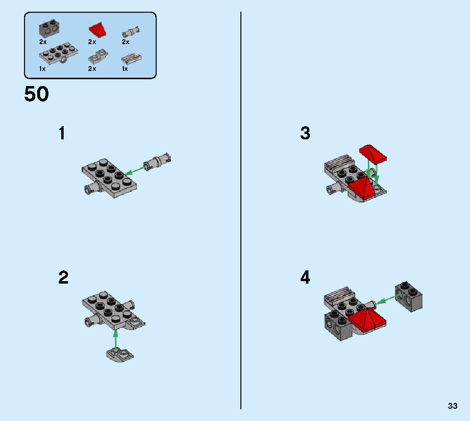 アベンジャーズ バトル・トラック 76143 レゴの商品情報 レゴの説明書・組立方法 33 page