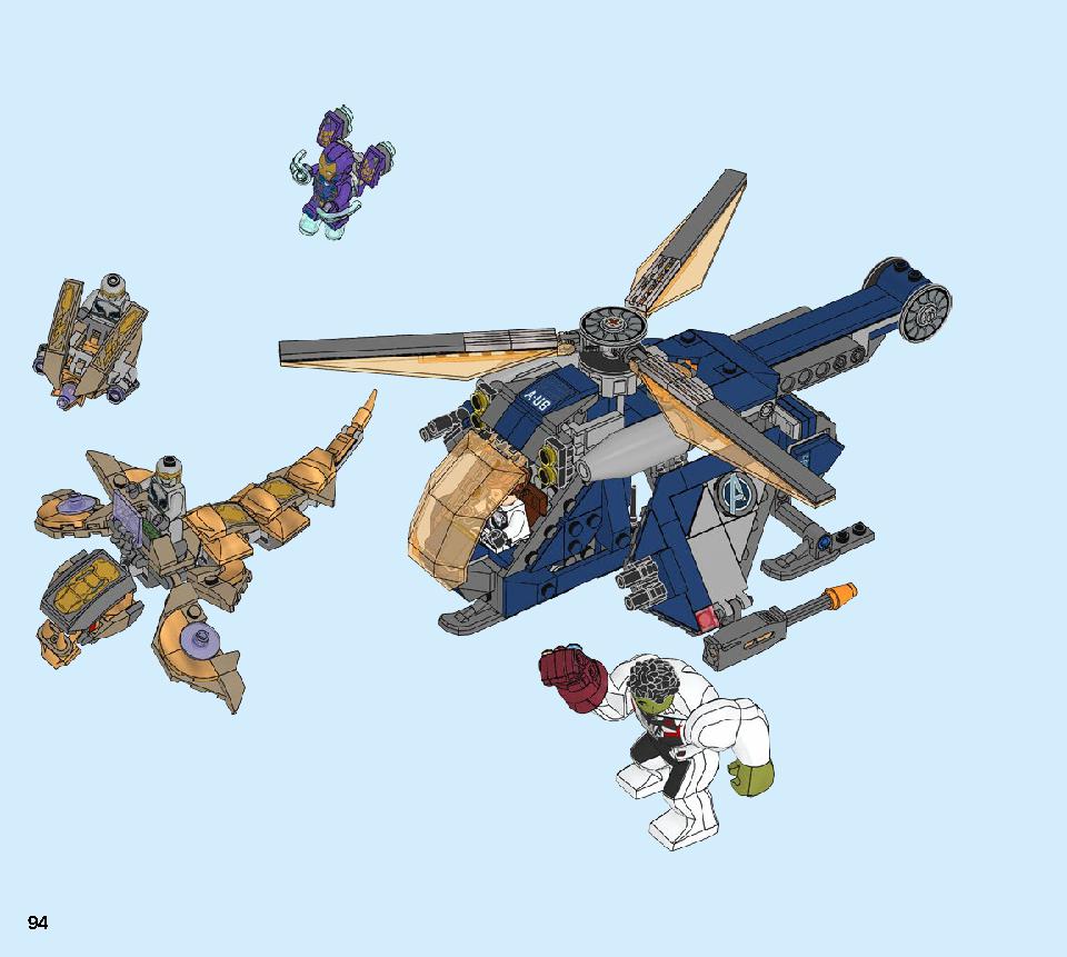 Avengers Hulk Helicopter Rescue 76144 LEGO information LEGO instructions 94 page