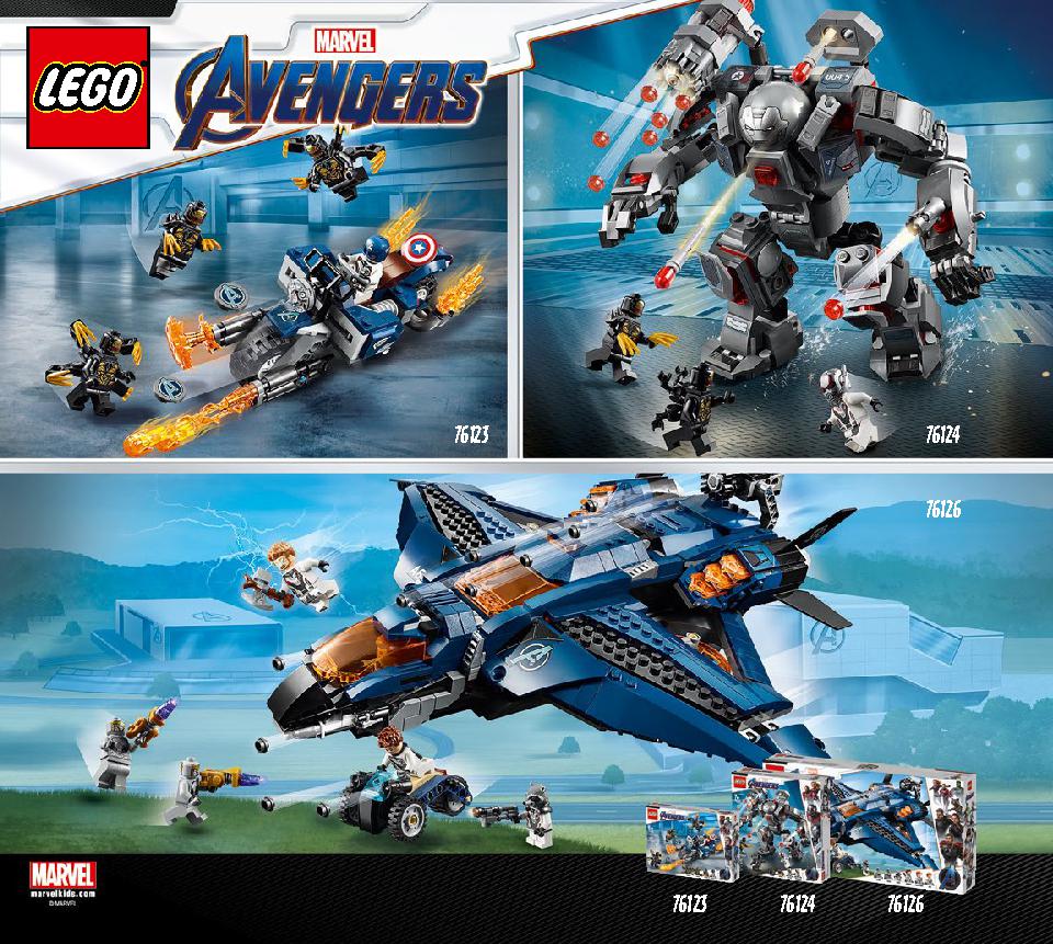 Avengers Hulk Helicopter Rescue 76144 LEGO information LEGO instructions 96 page