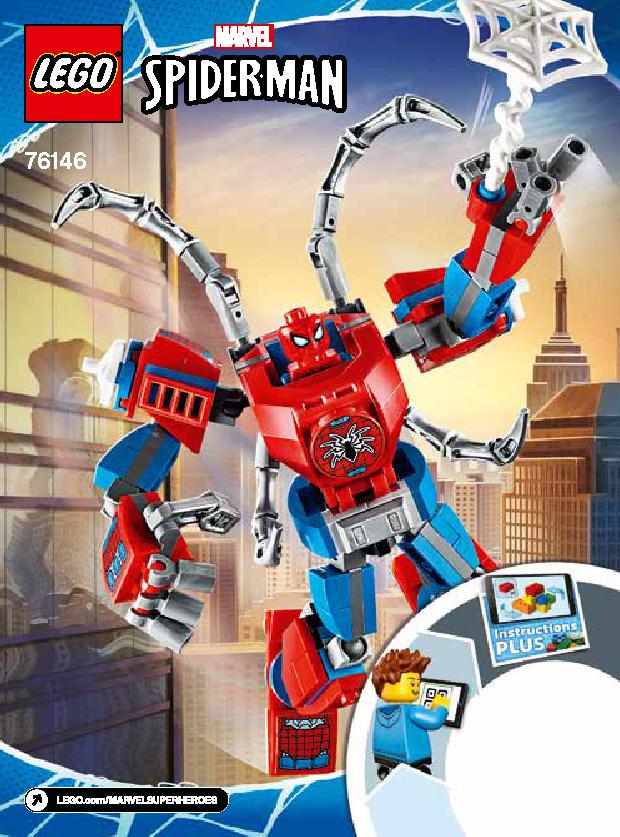 Spider-Man Mech 76146 LEGO information LEGO instructions 1 page