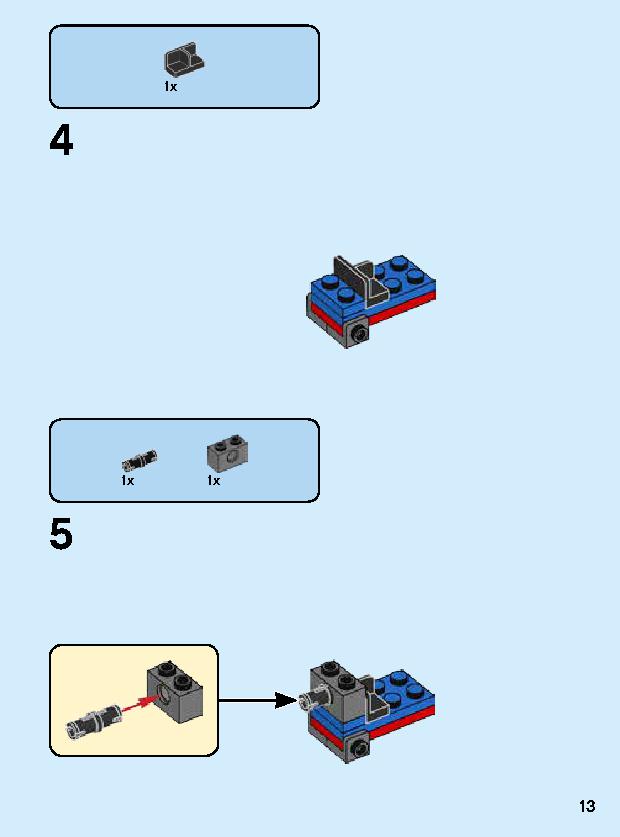 Spider-Man Mech 76146 LEGO information LEGO instructions 13 page