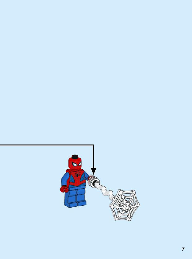 スパイダーマン・メカスーツ 76146 レゴの商品情報 レゴの説明書・組立方法 7 page