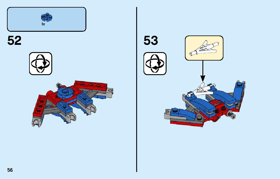 スパイダーマン vs. ドクター・オクトパス 76148 レゴの商品情報 レゴの説明書・組立方法 56 page