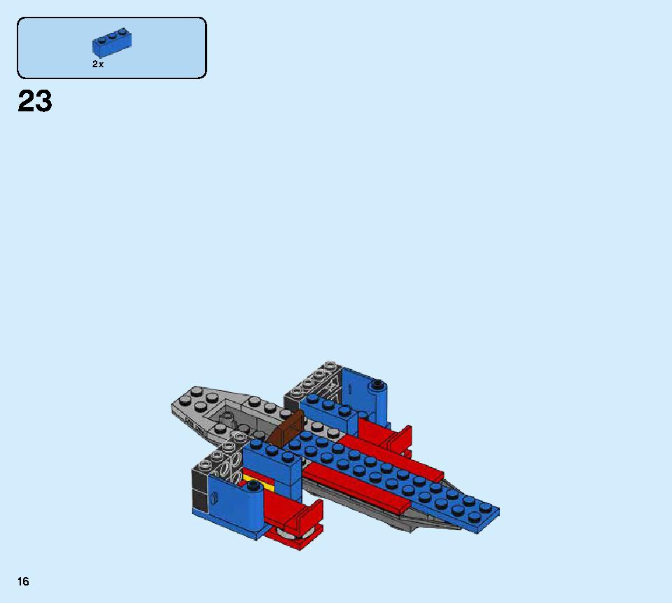 Spiderjet vs. Venom Mech 76150 LEGO information LEGO instructions 16 page