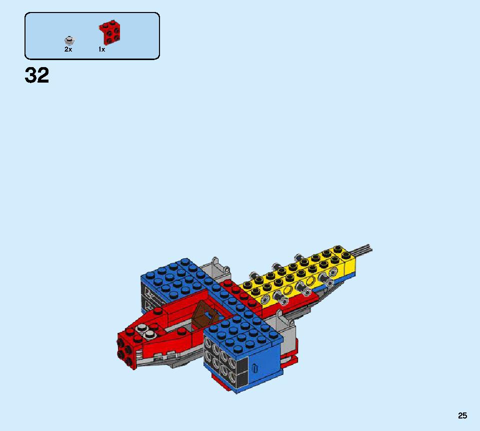 Spiderjet vs. Venom Mech 76150 LEGO information LEGO instructions 25 page