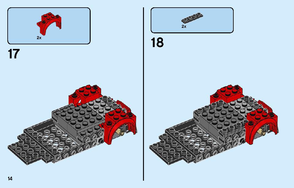 Ferrari F8 Tributo 76895 LEGO information LEGO instructions 14 page