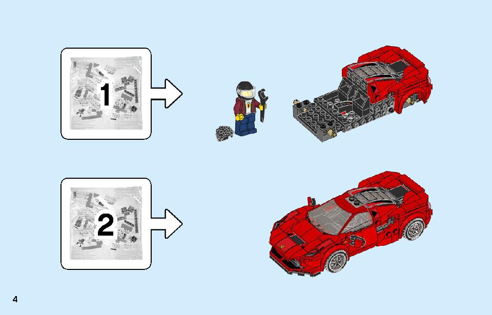 Ferrari F8 Tributo 76895 LEGO information LEGO instructions 4 page