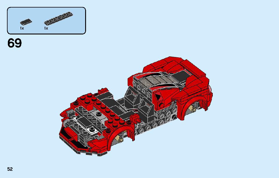 フェラーリ F8 トリビュート 76895 レゴの商品情報 レゴの説明書・組立方法 52 page