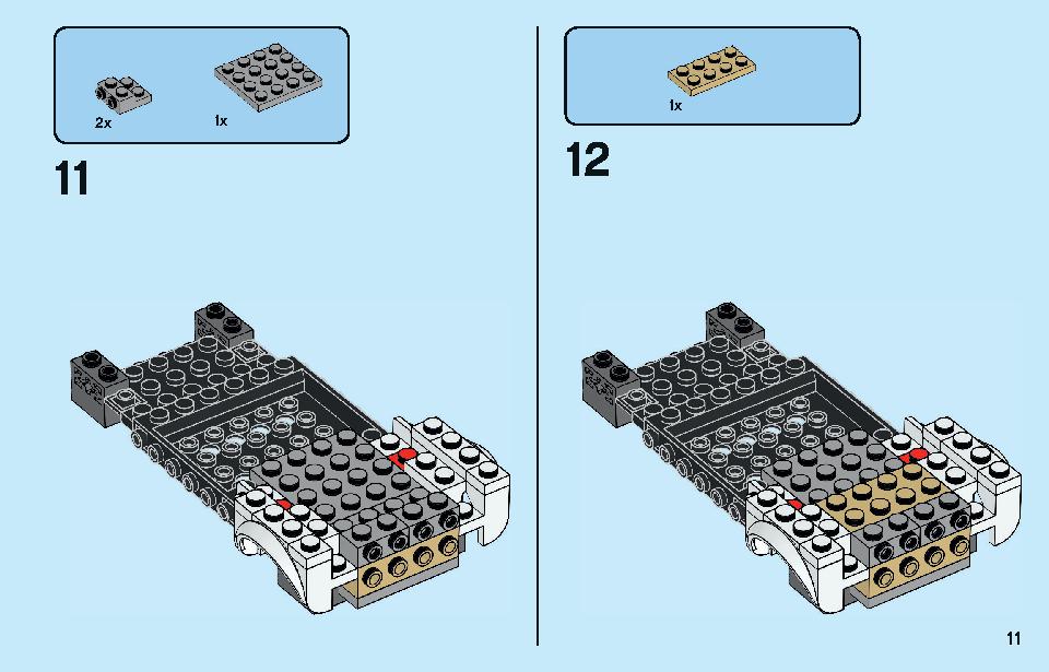 Nissan GT-R NISMO 76896 LEGO information LEGO instructions 11 page