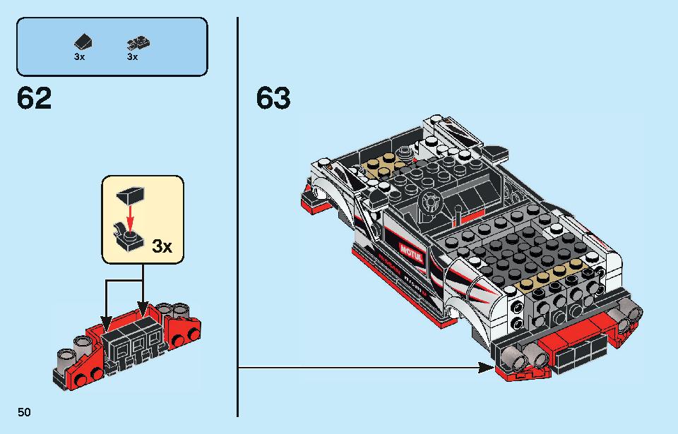 Nissan GT-R NISMO 76896 LEGO information LEGO instructions 50 page