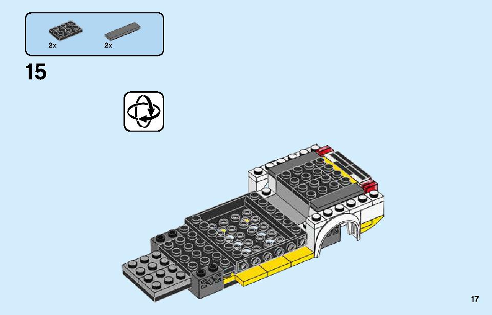 1985 Audi Sport quattro S1 76897 LEGO information LEGO instructions 17 page