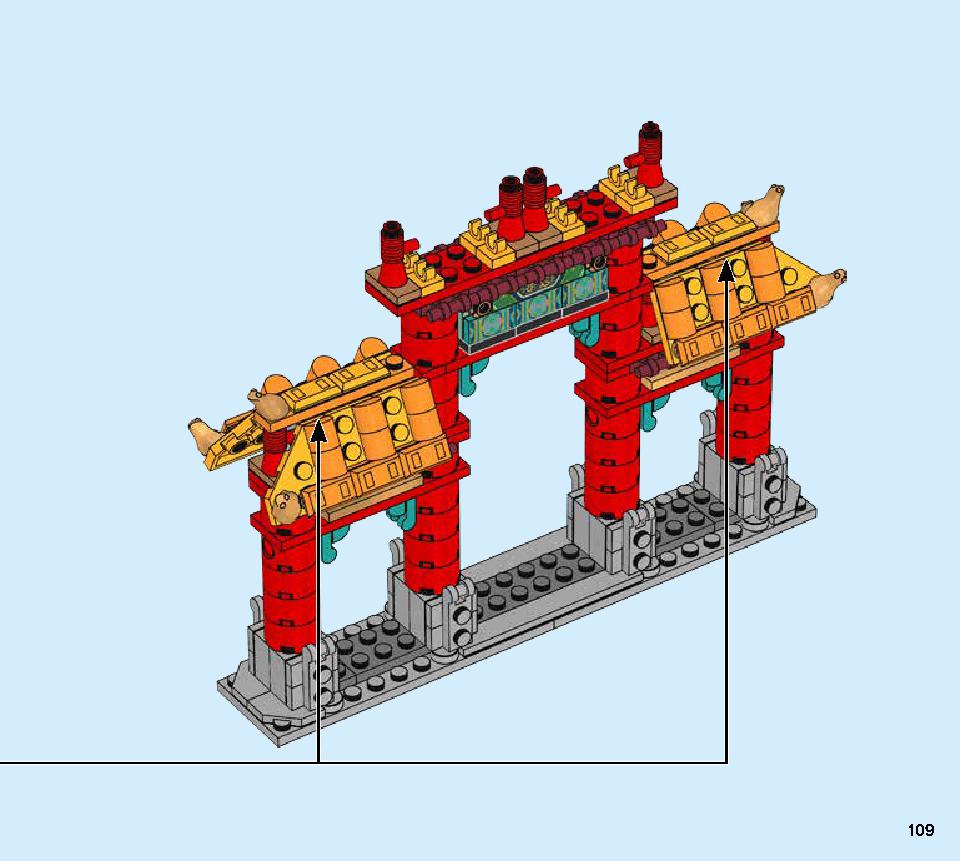 Lion Dance 80104 LEGO information LEGO instructions 109 page