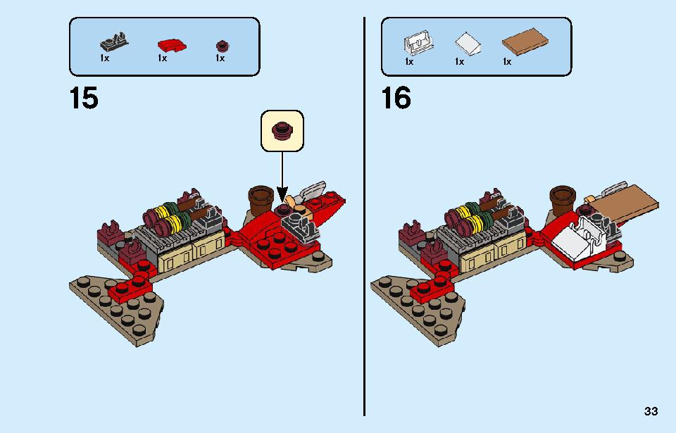 Chinese New Year Temple Fair 80105 LEGO information LEGO instructions 33 page