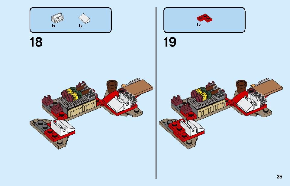 Chinese New Year Temple Fair 80105 LEGO information LEGO instructions 35 page