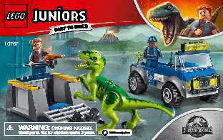 10757 Raptor Rescue Truck レゴの商品情報 レゴの説明書・組立方法 レゴ商品レビュー動画