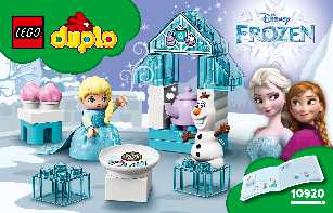 10920 Elsa & Olaf's Tea Party LEGO information LEGO instructions LEGO video review