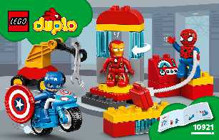 10921 Super Heroes Lab LEGO information LEGO instructions LEGO video review