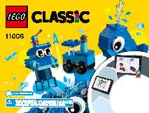 11006 파란색 창작 브릭 레고 세트 제품정보 레고 조립설명서 레고 세트 동영상 제품리뷰