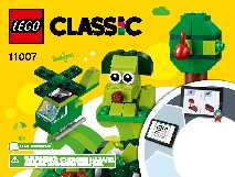 11007 초록색 창작 브릭 레고 세트 제품정보 레고 조립설명서 레고 세트 동영상 제품리뷰