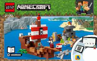 21152 The Pirate Ship Adventure LEGO information LEGO instructions LEGO video review