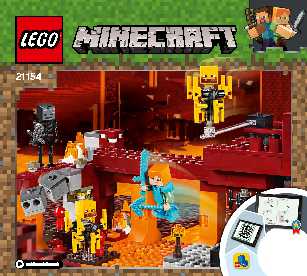 21154 The Blaze Bridge LEGO information LEGO instructions LEGO video review