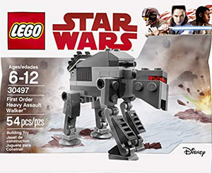 30497 First Order Heavy Assault Walker - Mini LEGO information LEGO instructions LEGO video review