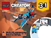 31099 Propeller Plane LEGO information LEGO instructions LEGO video review