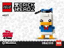 40377 Donald Duck LEGO information LEGO instructions LEGO video review