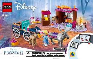 41166 アナと雪の女王２‟エルサのワゴン・アドベンチャー” レゴの商品情報 レゴの説明書・組立方法 レゴ商品レビュー動画