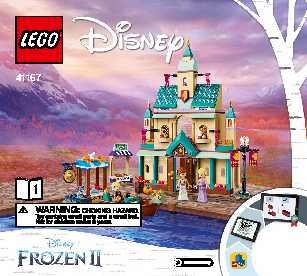 41167 アナと雪の女王２‟アレンデール城” レゴの商品情報 レゴの説明書・組立方法 レゴ商品レビュー動画