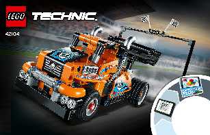 42104 Race Truck LEGO information LEGO instructions LEGO video review
