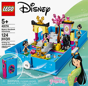 43174 Mulan's Storybook Adventures LEGO information LEGO instructions LEGO video review