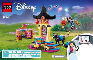 43182 Mulan's Training Grounds LEGO information LEGO instructions LEGO video review