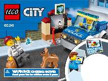 60241 Police Dog Unit LEGO information LEGO instructions LEGO video review