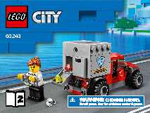 60243 Police Helicopter Chase LEGO information LEGO instructions LEGO video review
