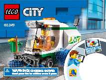 60249 道路清掃車 レゴの商品情報 レゴの説明書・組立方法 レゴ商品レビュー動画