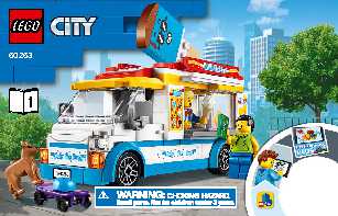 60253 Ice-cream Truck LEGO information LEGO instructions LEGO video review